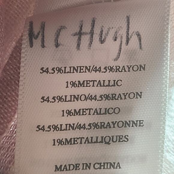 Rails Alyssa Dusk Stripe Linen Button Down Blouse M – Gold Thread Detail - Picture 16 of 16